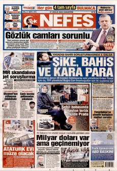 NEFES 27 Aralık 2025 gazete manşeti