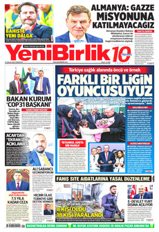 YENİBİRLİK 27 Aralık 2025 gazete manşeti