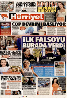 HÜRRİYET 18 Aralık 2025 gazete manşeti