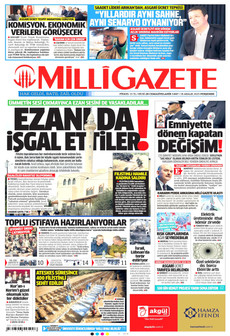 MİLLİ GAZETE 18 Aralık 2025 gazete manşeti