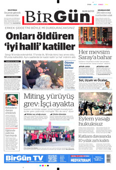 BİRGÜN 18 Aralık 2025 gazete manşeti