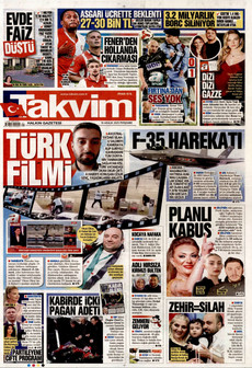 TAKVİM 18 Aralık 2025 gazete manşeti