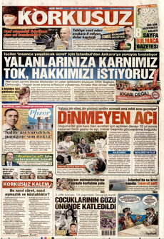 KORKUSUZ 18 Aralık 2025 gazete manşeti