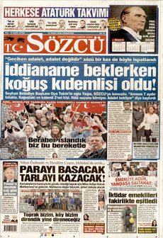 SÖZCÜ 12 Ocak 2026 gazete manşeti