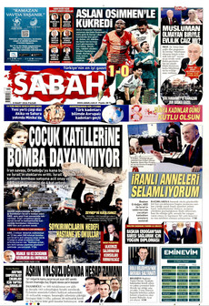 SABAH 8 Mart 2026 gazete manşeti