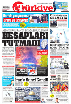TÜRKİYE GAZETESİ 8 Mart 2026 gazete manşeti