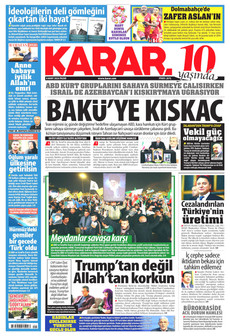 KARAR 8 Mart 2026 gazete manşeti