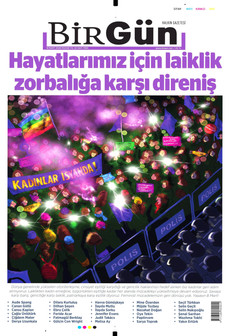BİRGÜN 8 Mart 2026 gazete manşeti