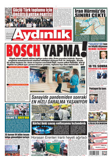 AYDINLIK GAZETESİ 5 Mayıs 2026 gazete manşeti