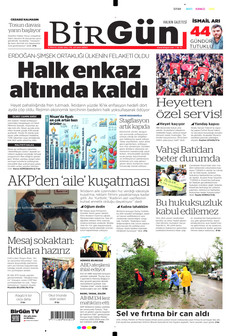 BİRGÜN 5 Mayıs 2026 gazete manşeti