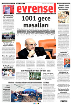 EVRENSEL 5 Mayıs 2026 gazete manşeti
