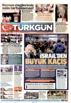 TÜRKGÜN 23 Ağustos 2026 Gazete Manşeti Küçük