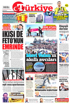 TÜRKİYE GAZETESİ 23 Ağustos 2026 Gazete Manşeti Küçük