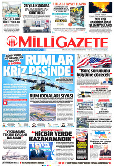MİLLİ GAZETE 23 Ağustos 2026 Gazete Manşeti Küçük