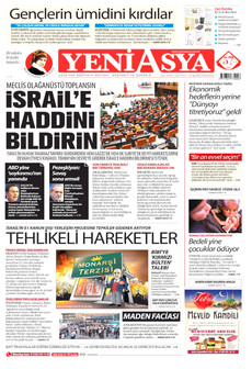 YENİ ASYA 23 Ağustos 2026 Gazete Manşeti Küçük