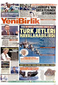 YENİBİRLİK 23 Ağustos 2026 Gazete Manşeti Küçük