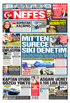 NEFES 4 Eylül 2026 gazete manşeti