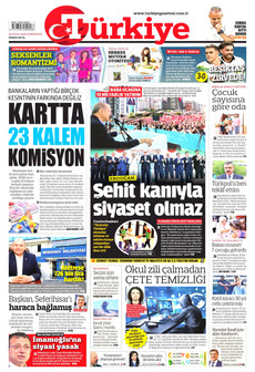 TÜRKİYE GAZETESİ 12 Eylül 2026 Gazete Manşeti Küçük