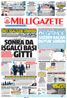 MİLLİ GAZETE 12 Eylül 2026 Gazete Manşeti Küçük