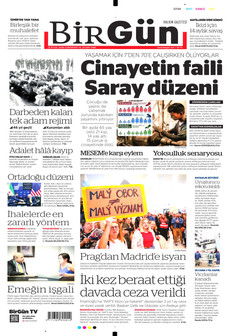 BİRGÜN 12 Eylül 2026 Gazete Manşeti Küçük