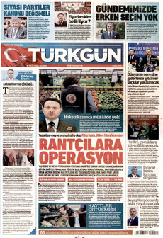 TÜRKGÜN 16 Eylül 2026 gazete manşeti