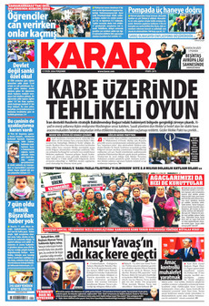 KARAR 17 Eylül 2026 gazete manşeti