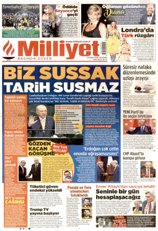 MİLLİYET 23 Eylül 2026 gazete manşeti