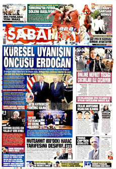 SABAH 24 Eylül 2026 gazete manşeti