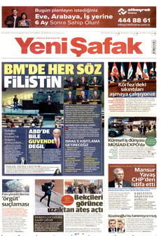 YENİ ŞAFAK 24 Eylül 2026 gazete manşeti