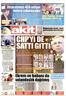 YENİ AKİT 24 Eylül 2026 gazete manşeti
