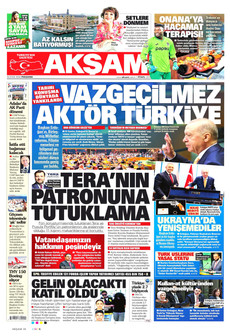 AKŞAM 24 Eylül 2026 gazete manşeti