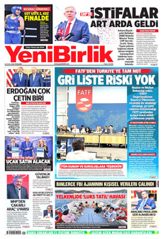 YENİBİRLİK 24 Eylül 2026 gazete manşeti
