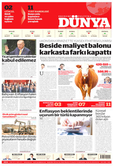 DÜNYA 24 Eylül 2026 gazete manşeti