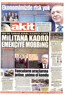 YENİ AKİT 25 Eylül 2026 gazete manşeti