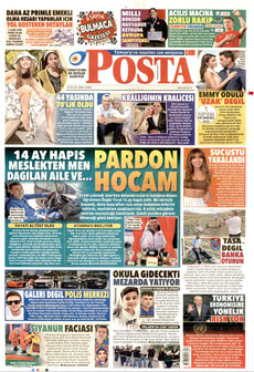 POSTA 25 Eylül 2026 gazete manşeti