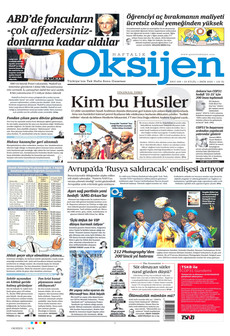 OKSİJEN 25 Eylül 2026 gazete manşeti