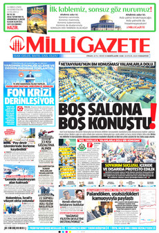 MİLLİ GAZETE 26 Eylül 2026 gazete manşeti