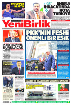 YENİBİRLİK 26 Eylül 2026 gazete manşeti