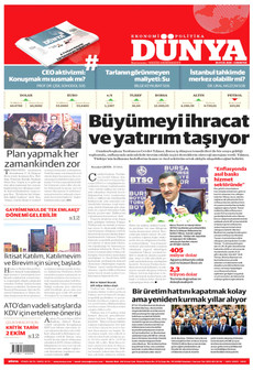 DÜNYA 26 Eylül 2026 gazete manşeti