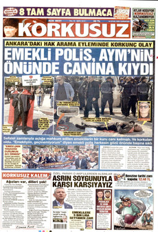 KORKUSUZ 26 Eylül 2026 gazete manşeti