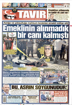 TAVIR GAZETESİ 26 Eylül 2026 gazete manşeti