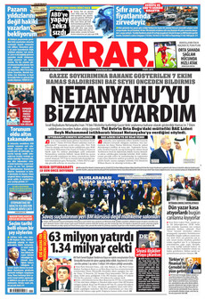 KARAR 27 Eylül 2026 gazete manşeti