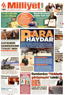 MİLLİYET 27 Eylül 2026 gazete manşeti