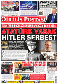 DİRİLİŞ POSTASI 27 Eylül 2026 gazete manşeti