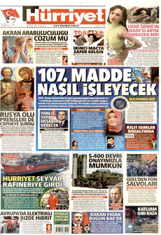 HÜRRİYET 28 Eylül 2026 gazete manşeti