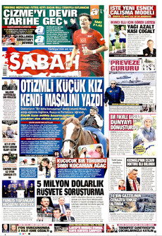 SABAH 28 Eylül 2026 gazete manşeti