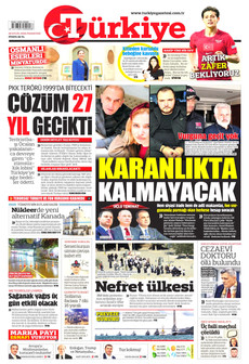 TÜRKİYE GAZETESİ 28 Eylül 2026 gazete manşeti