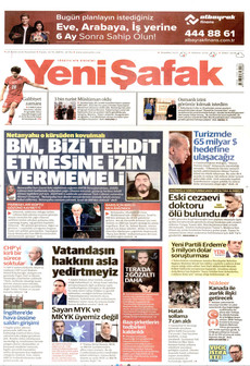 YENİ ŞAFAK 28 Eylül 2026 gazete manşeti
