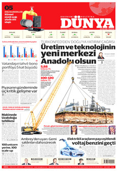 DÜNYA 28 Eylül 2026 gazete manşeti