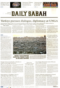 DAİLY SABAH 28 Eylül 2026 gazete manşeti
